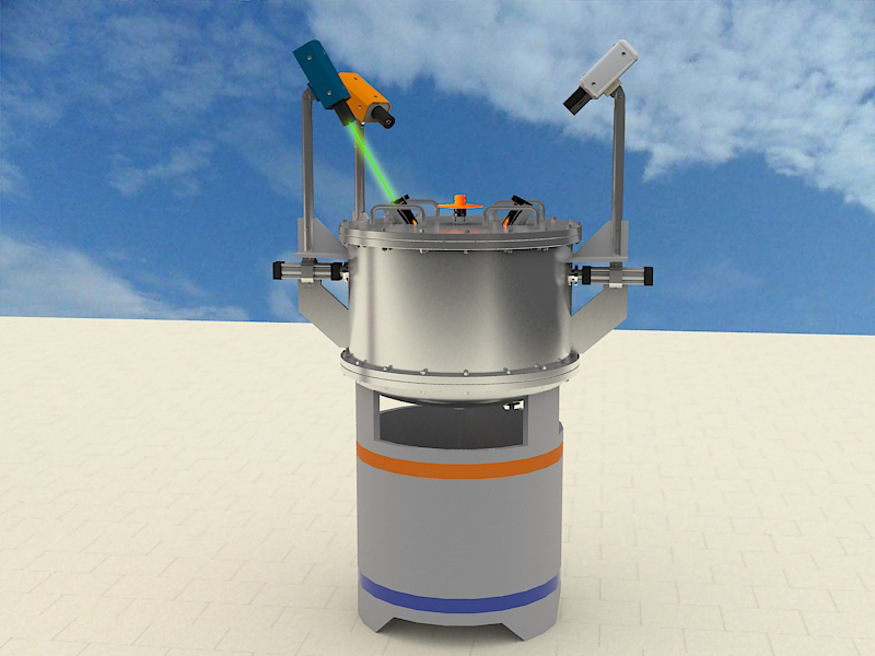 超高溫激光加熱抗氧化性能測(cè)試平臺(tái)